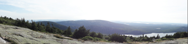 scenery at Acadia National Park