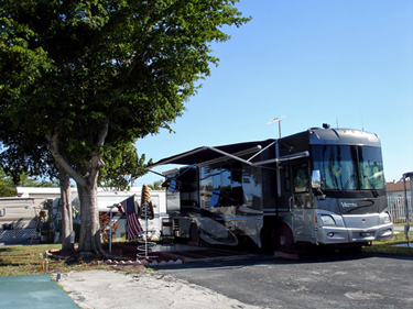 the RV of the two RV Gypsies