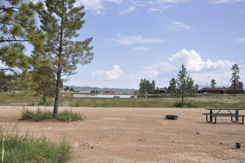 View from the RV of the two RV Gypsies