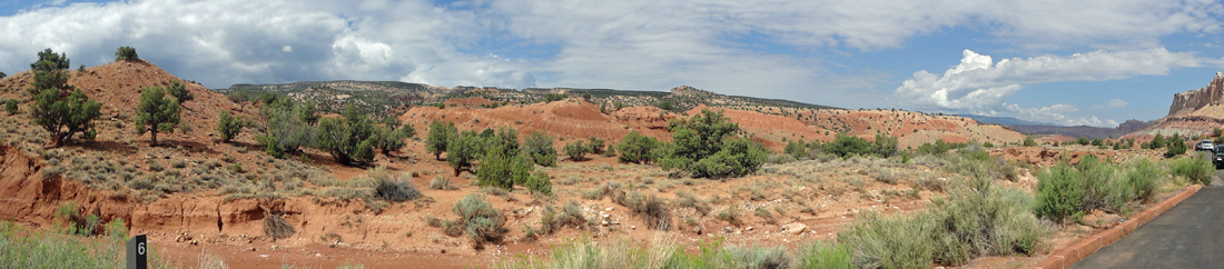 panorama at Capitol Reef National Park