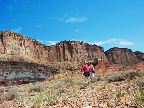 The two RV Gypsies at Grand Wash