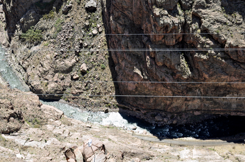 the gorge and Arkansas River