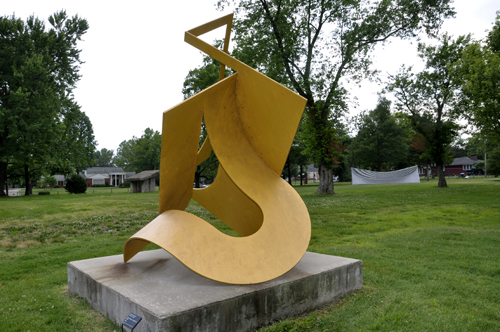look for the letter U in this art