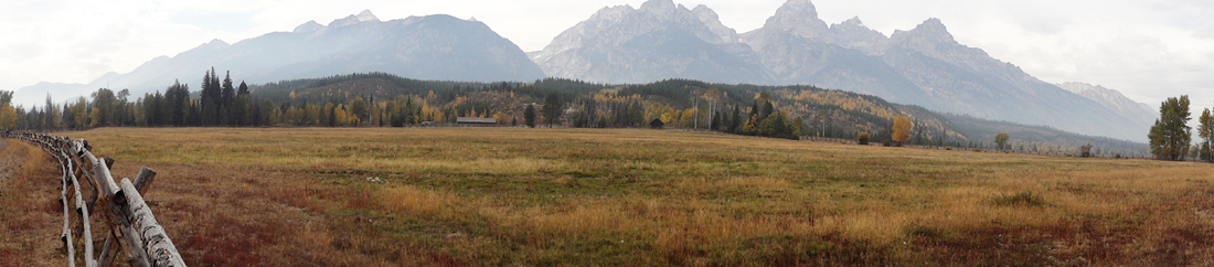 the Tetons