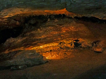 in the Mark Twain Cave
