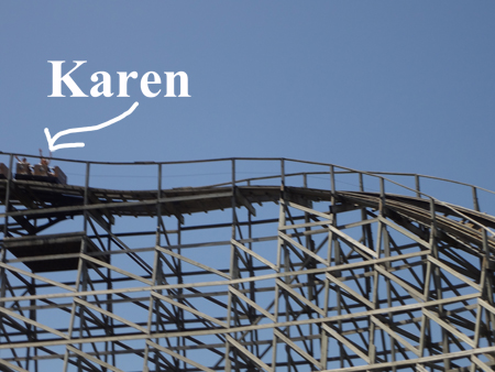 Karen Duquette on The Tornado