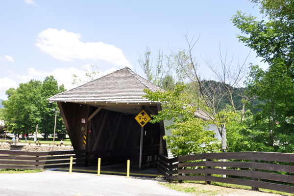 Covered Bridge in Elizabethton, Tennessee