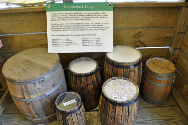 supplies in the wanigan