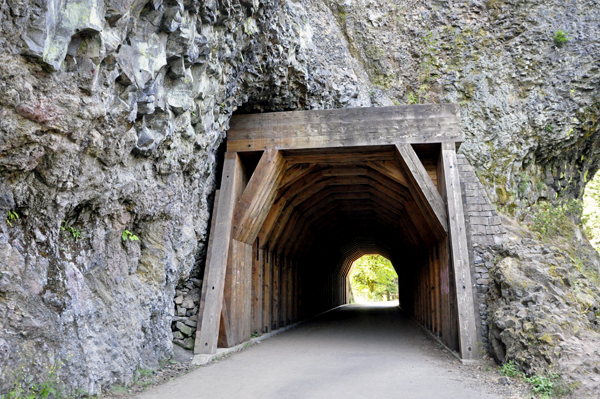 the Oneonta pedestrian tunnel