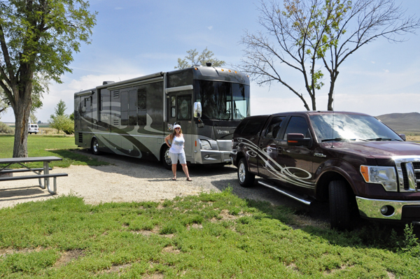 Karen Duquette at Bruneau Dunes State Park