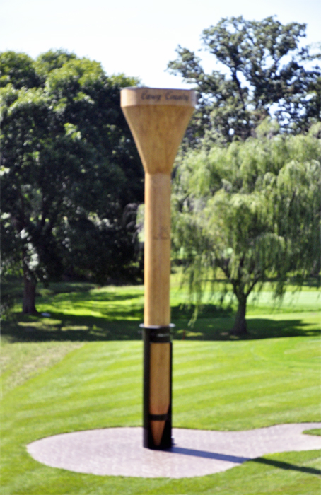 The World's Largest Golf Tee