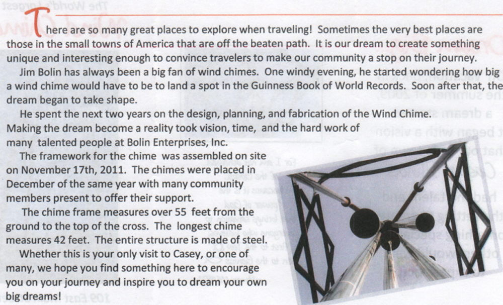 explaination of the Wind Chime