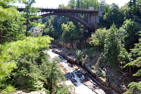 view of Route 9 bridge