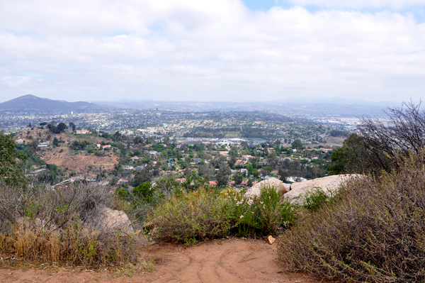 view from Mount Helix