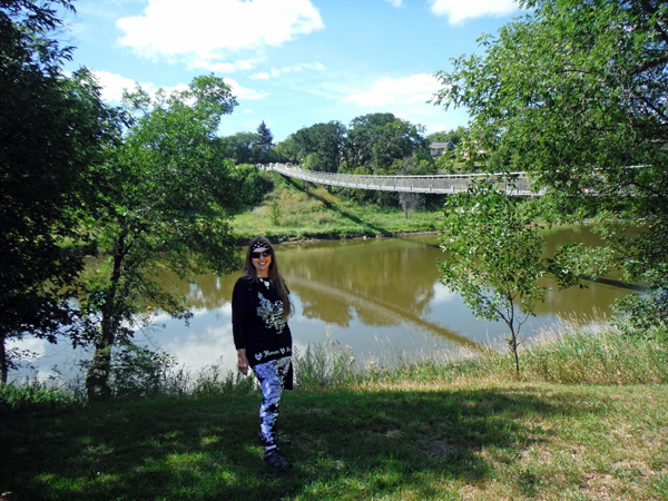 Karen Duquette in Souris, Manitoba, Canada