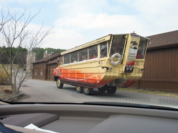 Duck Ride in Branson Miissouri