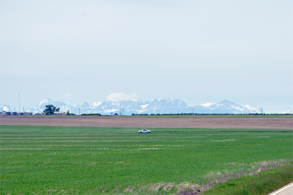 secenery in Del Bonita MT