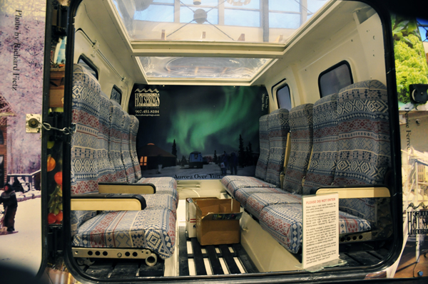 inside of the ice transporter