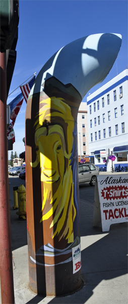 painted air vent pipe in Fairbanks AK