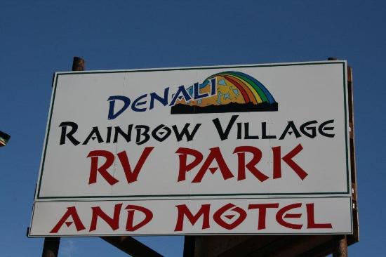 entrance sign