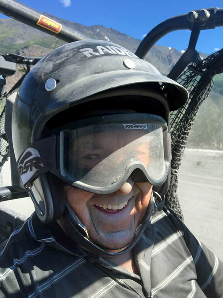 Lee Duquette's dirty face