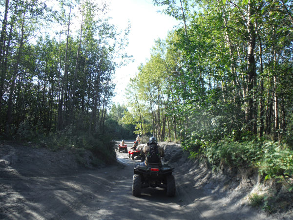 ATV Alaska backcountry tour