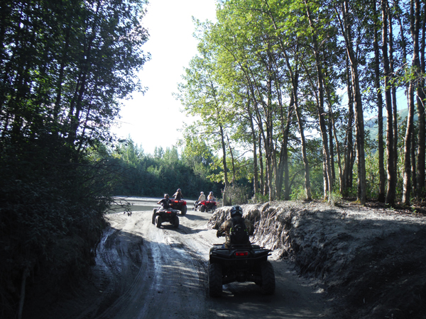 ATV Alaska backcountry tour