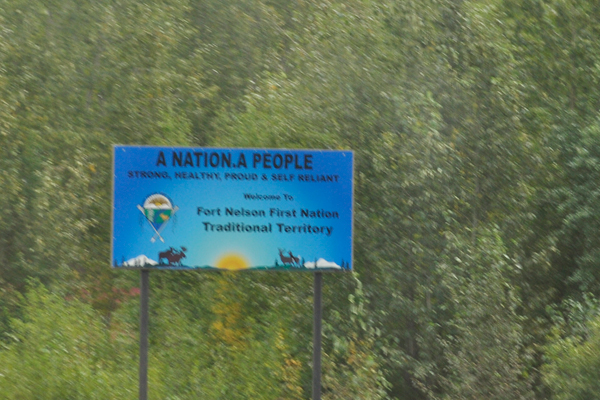 sign about the Nations People