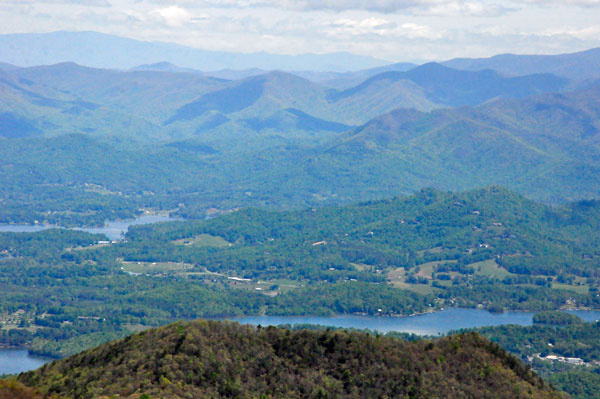 view from Brasstown Bald tower