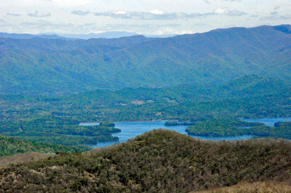 view from Brasstown Bald tower