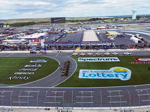 the track