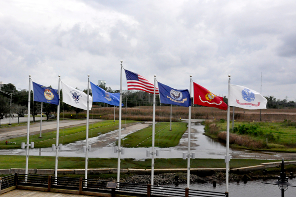 flags and Wilmington