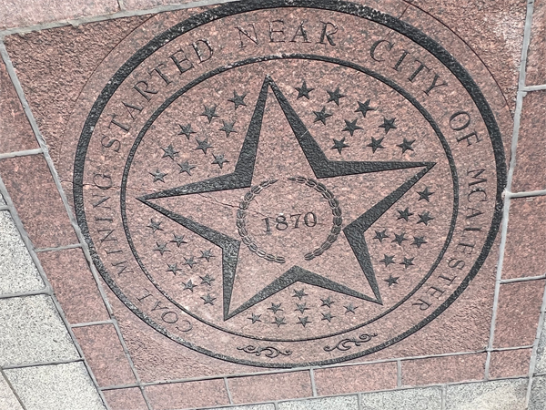 1870 - Coal Mining started near city of McAlester