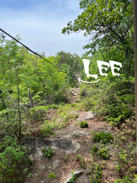 Lee Duquette on the Zipline