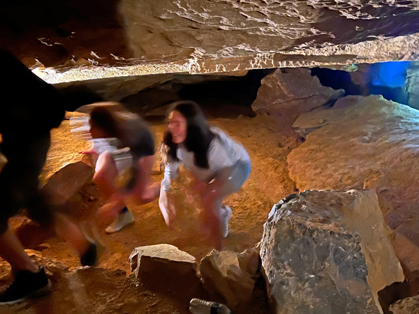 teenagers in a special area