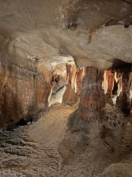 in Endless Caverns