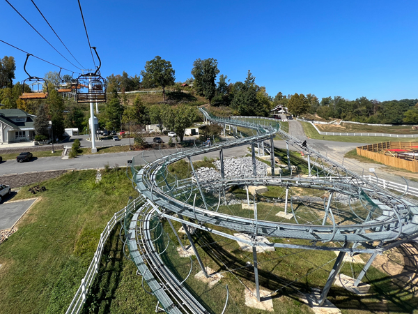 Wild Stallion roller coaster