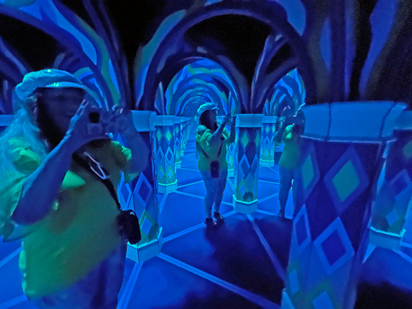 Karen Duquette in the mirror maxe