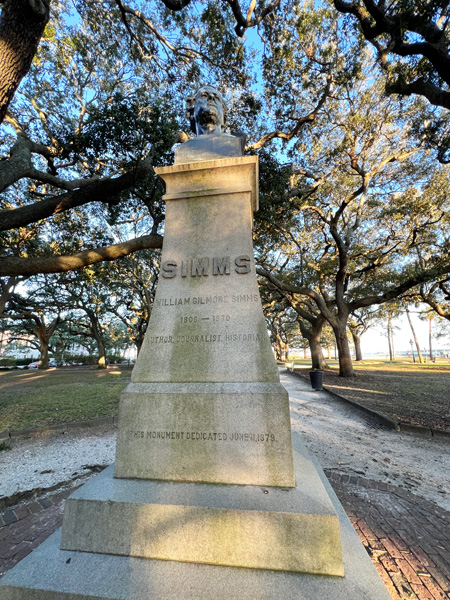 William Gilmore Simms bust