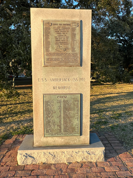 USS Amberjack monument