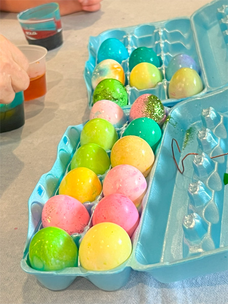 Colored Easter Eggs