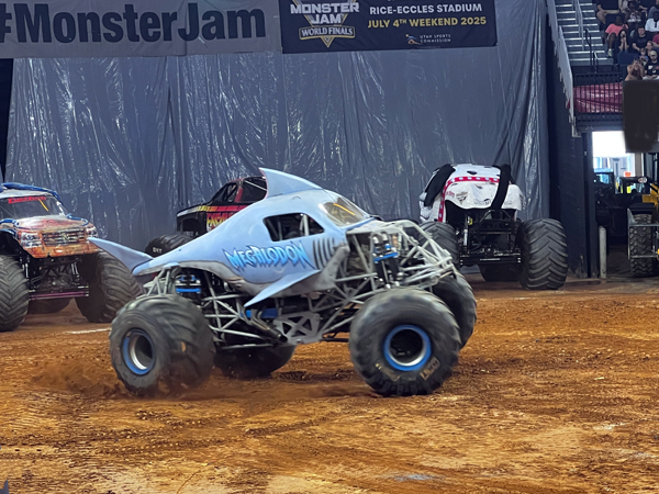Brandan Tulachka, driver of Megalodon