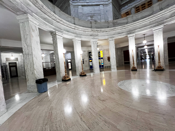 inside The West Virginia Capitol Building