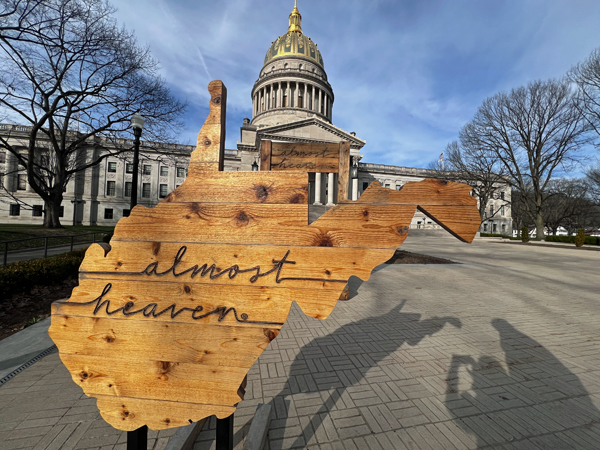 almost heaven and the WV Capitol Building