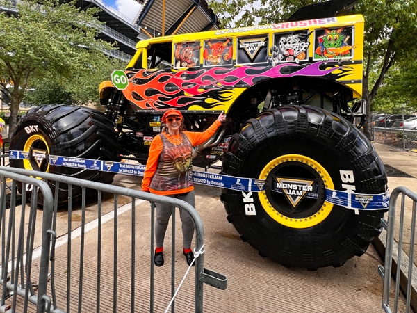 Karen Duquette and Classroom Crusher Monster Truck