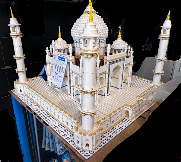 inside a Lego Store on Main Street