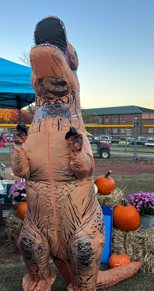 a big dinosaur
