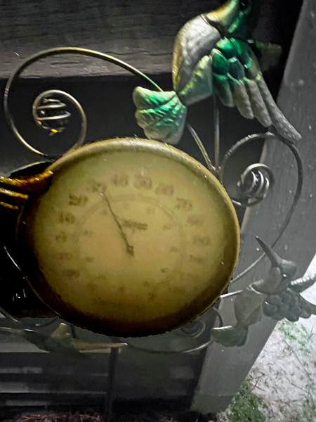 Temperature gauge - 30 degees