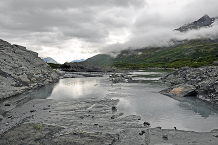 a quick stroll beside the lake