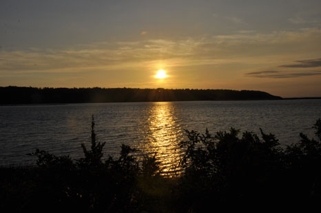 Sunset photos at Hyclass Ocean Campground 